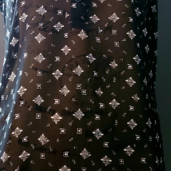 a.n.a Sleeveless Sheer shirt size XL - Picture 5 of 11